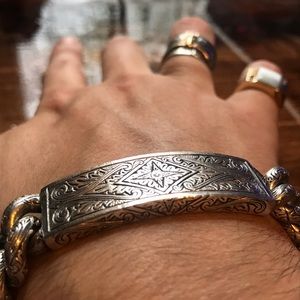 Konstantino Bracelet Sterling Silver 950 ID Cuban